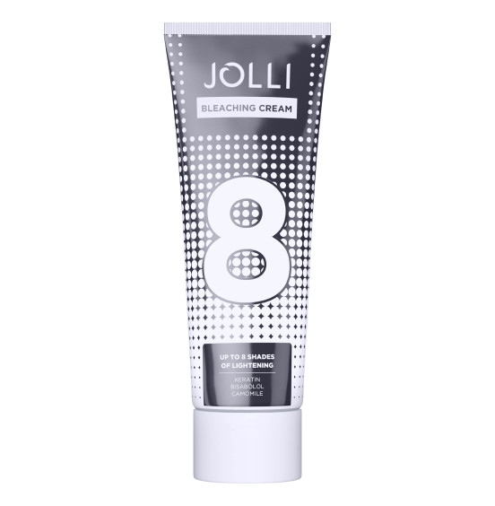 JOLLI KREM ROZJAŚNIAJĄCY Z KERATYNĄ, BISABALOLEM I RUMIANKIEM.