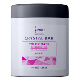 MASKA OCHRONNA DO WŁOSÓW FARBOWANYCH CRYSTAL BAR 1000 мл. MASKA OCHRONNA DO WŁOSÓW FARBOWANYCH CRYSTAL BAR 1000 мл.