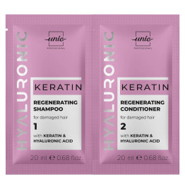 SZAMPON ODŻYWKA REGENERUJĄCY KERATIN